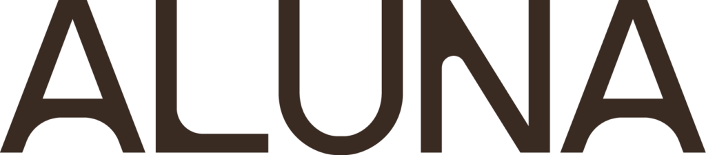 ALUNA logo (Brown)